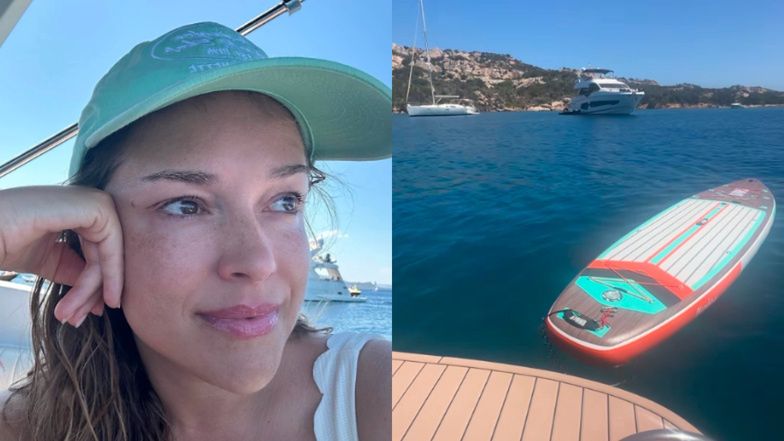 Naturalna Alicja Bachleda-Curuś nadaje z Sardynii