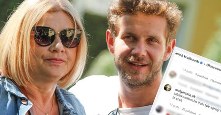 Ostrowska-Królikowska milczała jak zaklęta. Tym gestem wyraziła, co myśli o wyczynach Antka