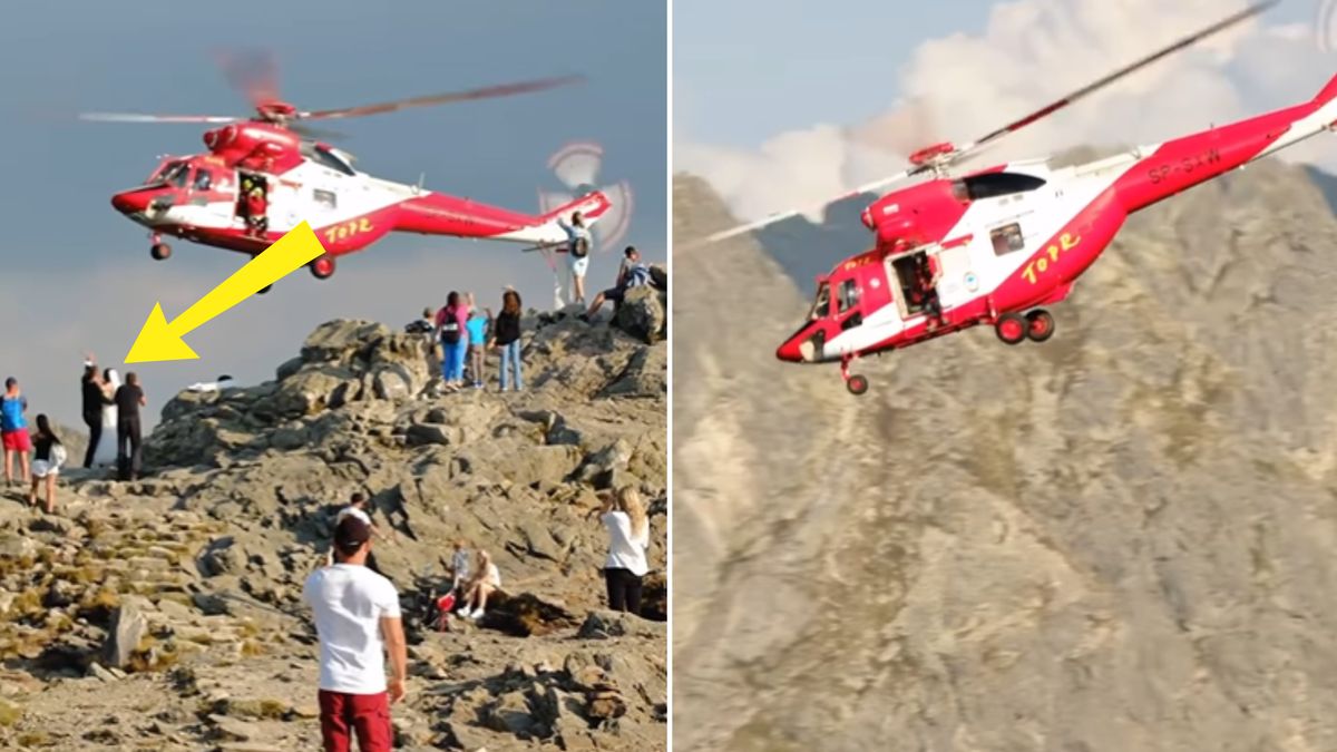 Wyjątkowe sceny w Tatrach