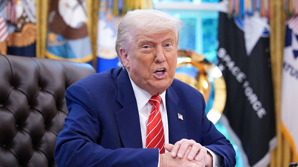 President Trump Holds Press Conference With Elon Musk in White House's Oval Office
WASHINGTON, DC - MAY 30: U.S. President Donald Trump, joined by Tesla CEO Elon Musk, speaks to reporters in the Oval Office of the White House on May 30, 2025 in Washington, DC. Musk, who served as an adviser to Trump and led the Department of Government Efficiency, announced he would leave the Trump administration to refocus on his businesses.  (Photo by Kevin Dietsch/Getty Images)
Kevin Dietsch