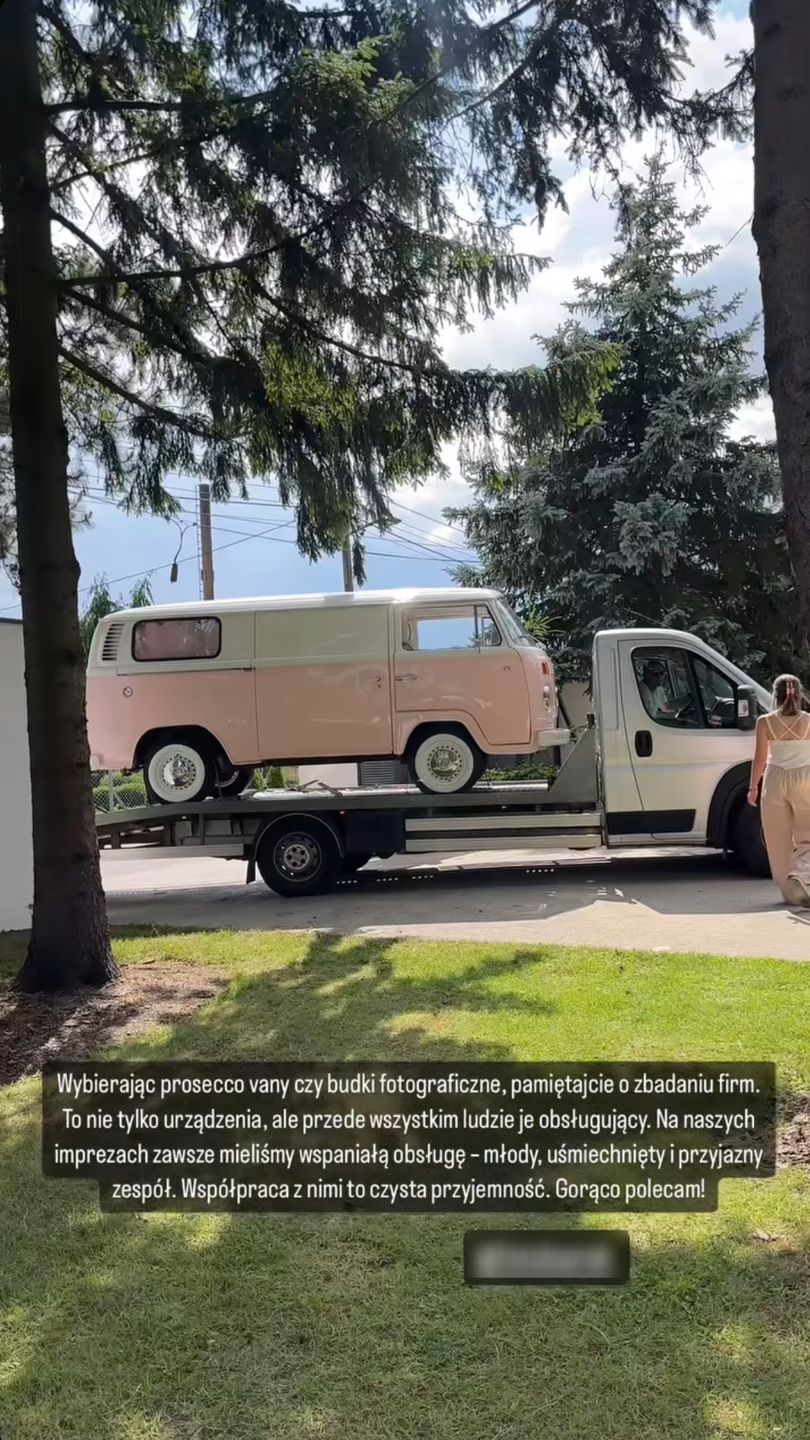 odsłania kulisy urodzin córki