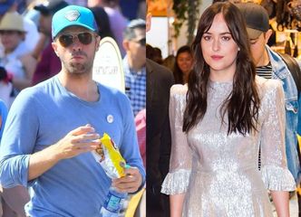 Dakota Johnson i wokalista Coldplay są parą? "Przyłapano ich na czułych objęciach"