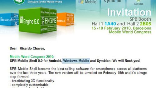 Mobile Shell 5.0 na MWC 2010! 1