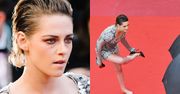 Kristen Stewart w Cannes zdjęła szpilki w akcie protestu (ZDJĘCIA)