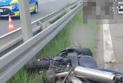 Tragiczny wypadek motocyklisty. 44-latek nie żyje