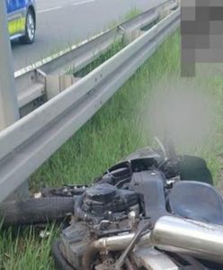 Tragiczny wypadek motocyklisty. 44-latek nie żyje