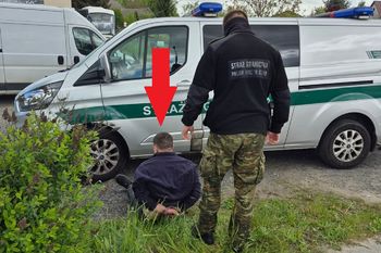 Pięciu migrantów z Afganistanu i Pakistanu. Pościg Straży Granicznej