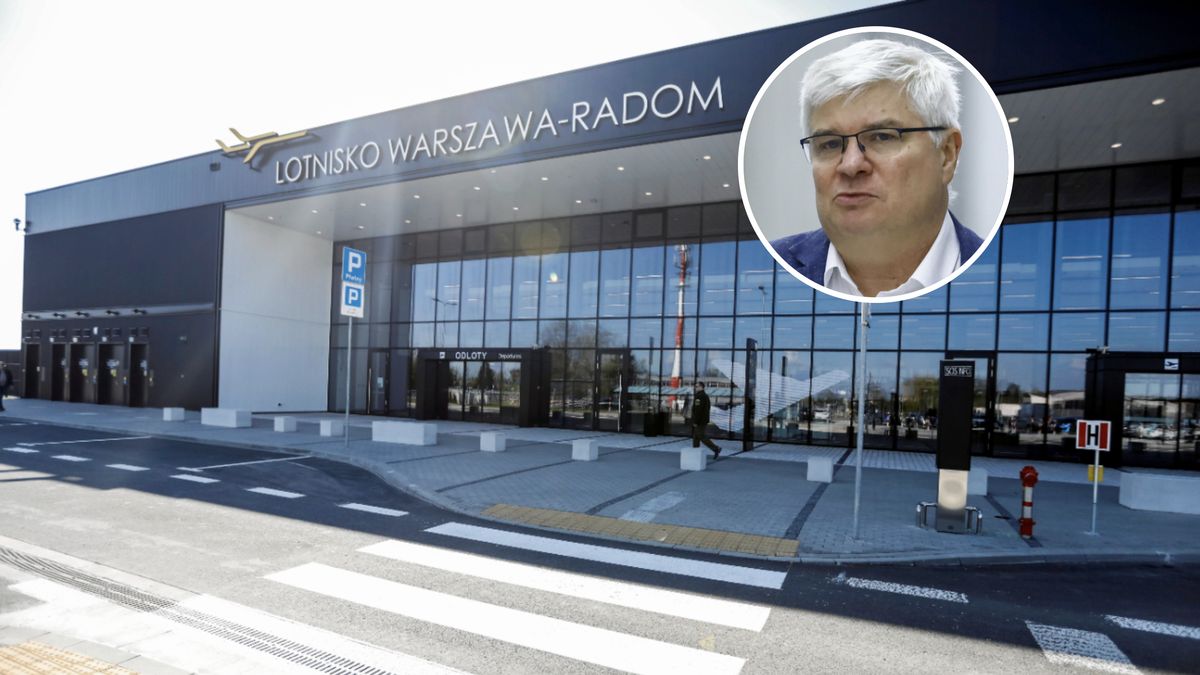 Maciej Lasek o lotnisku w Radomiu