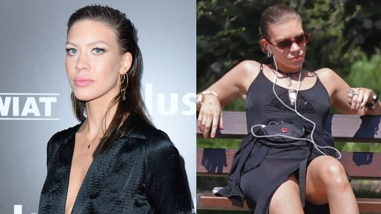 Aleksandra Linda przyłapana na mieście