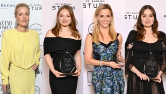 Córka Kate Winslet zachwyca na gali Kobiety Roku Harper's Bazaar. Wpadły też Reese Witherspoon, Gillian Anderson i wiele innych (ZDJĘCIA)