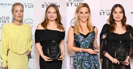 Córka Kate Winslet zachwyca na gali Kobiety Roku Harper's Bazaar. Wpadły też Reese Witherspoon, Gillian Anderson i wiele innych (ZDJĘCIA)