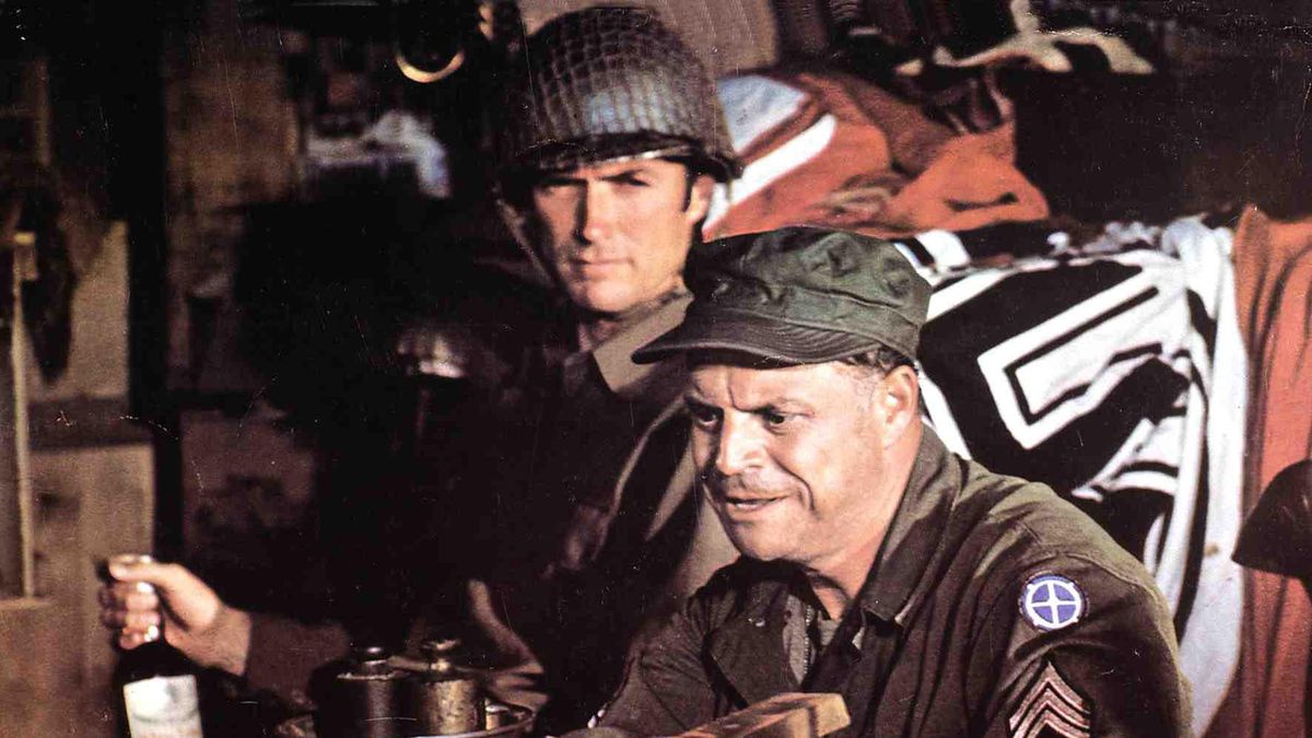 Stosstrupp Gold, Kelly'S Heroes
Kino. Stosstrupp Gold, Kelly's Heroes, Stosstrupp Gold, Kelly's Heroes, Kelly (Clint Eastwood), 'Speckbacke' (Don Rickles), 1969. (Photo by FilmPublicityArchive/United Archives via Getty Images)
United Archives
bestof, topix