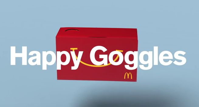 McDonald’s wprowadza do sprzedaży własne gogle VR w cenie 4 dolarów (wideo)