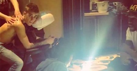 Bieber na masażu w SPA!