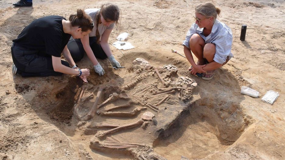 Pochówek sprzed 8 tysięcy lat w Orłowie pod Inowrocławiem