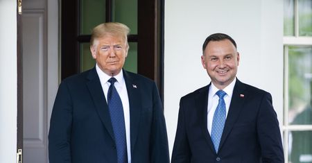Andrzej Duda w USA. Prezydent Polski jest już w Białym Domu