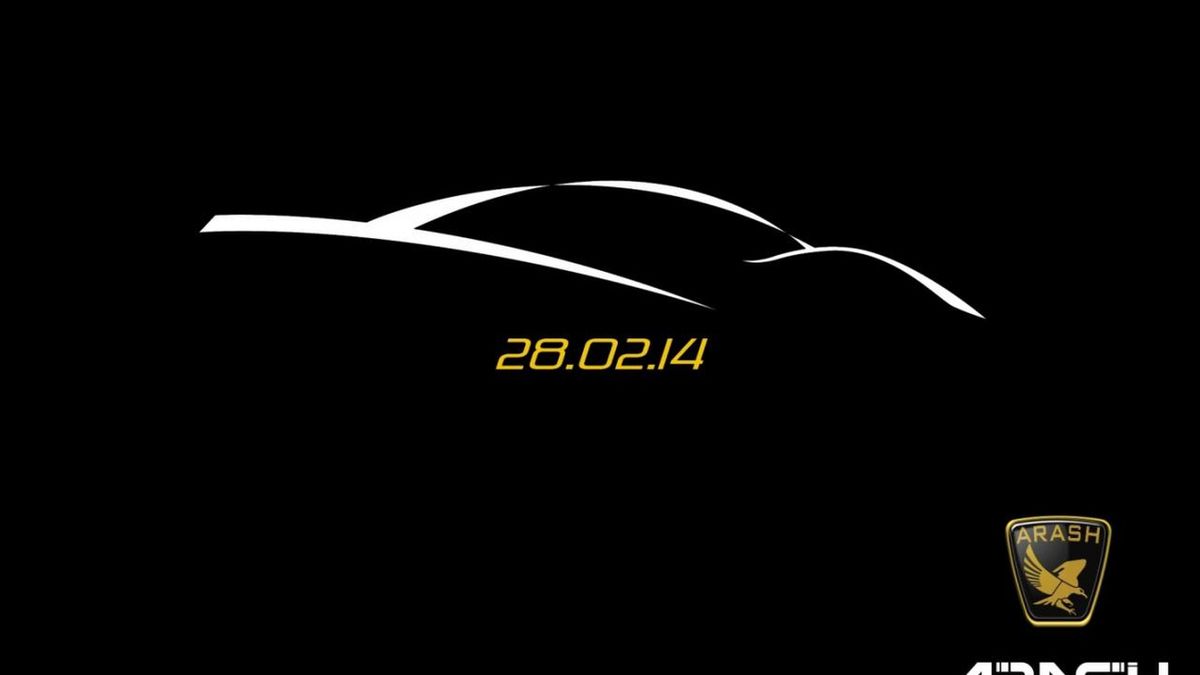 Nowy supersamochód Arash Cars (teaser)