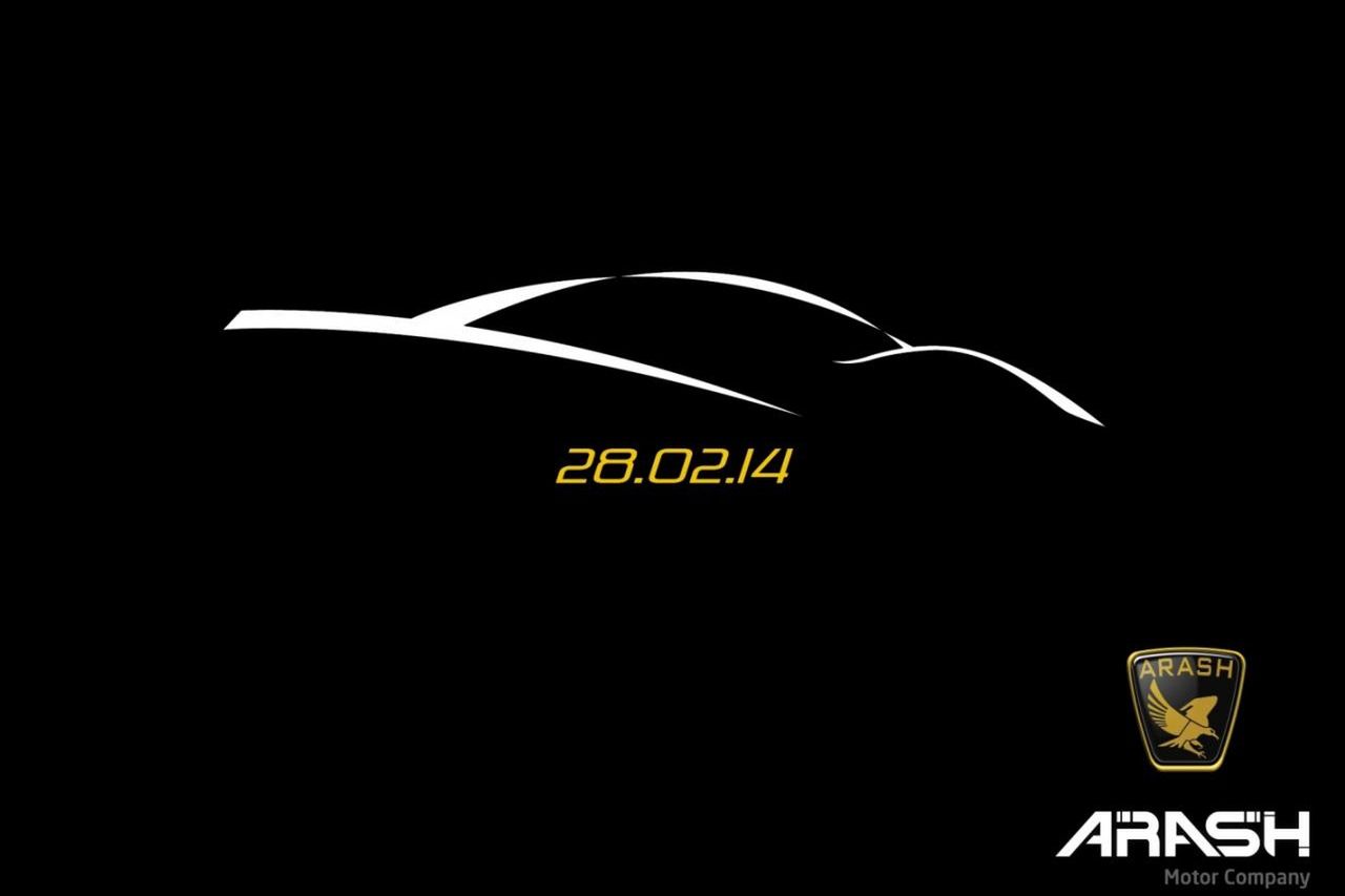 Nowy supersamochód Arash Cars (teaser)