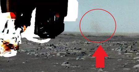 NASA pokazała diabełki pyłowe na Marsie. Nowe zdjęcia łazika Perseverance [Wideo]
