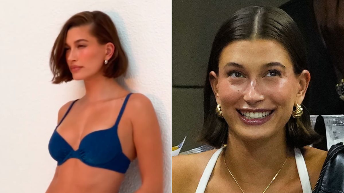 Naturalna Hailey Bieber pręży ciało w sesji dla Victoria's Secret