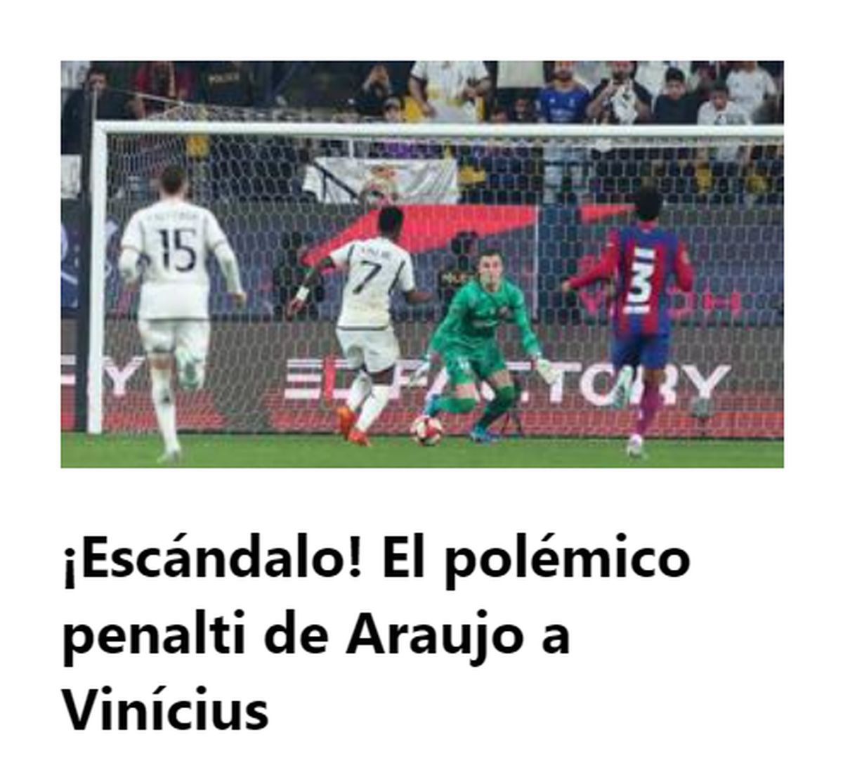 Tekst po El Clasico w katalońskim "Sporcie"