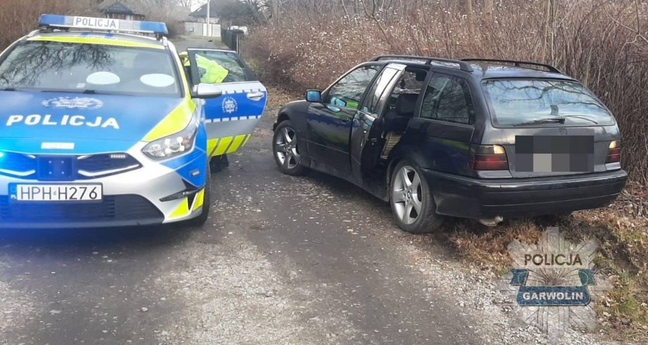 Pościg za BMW. Mężczyzna był pijany