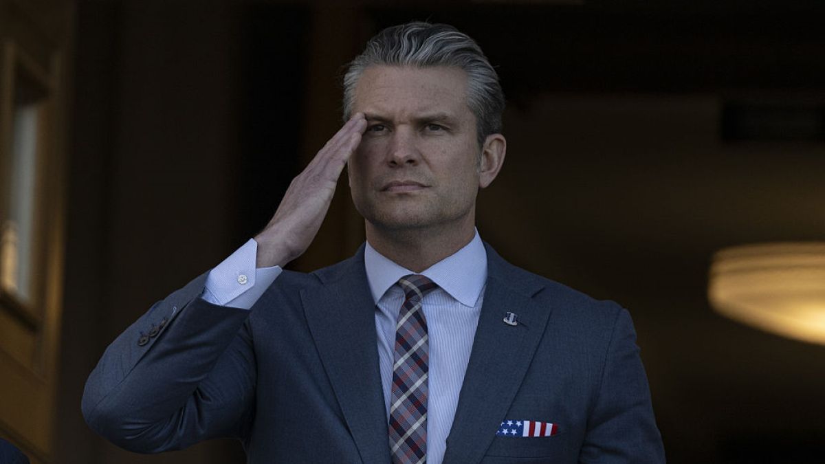 Sekretarz wojny Stanów Zjednoczonych Pete Hegseth