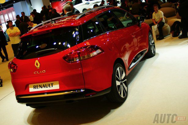 Nowe Renault Clio Grandtour - premiera w Paryżu [Paryż 2012]