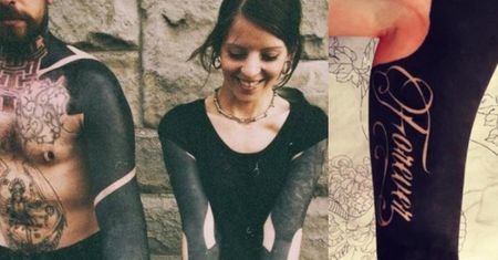 Nowa moda na tatuaże: "Blackout tattoo" (ZDJĘCIA)