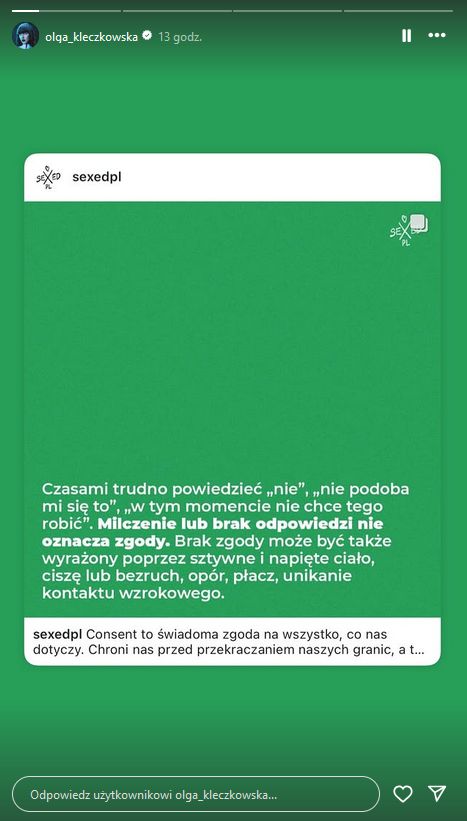 Olga Kleczkowska padła ofiarą napaści na tle seksualnym