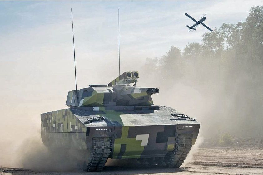 Hero can be part of the armament of combat vehicles