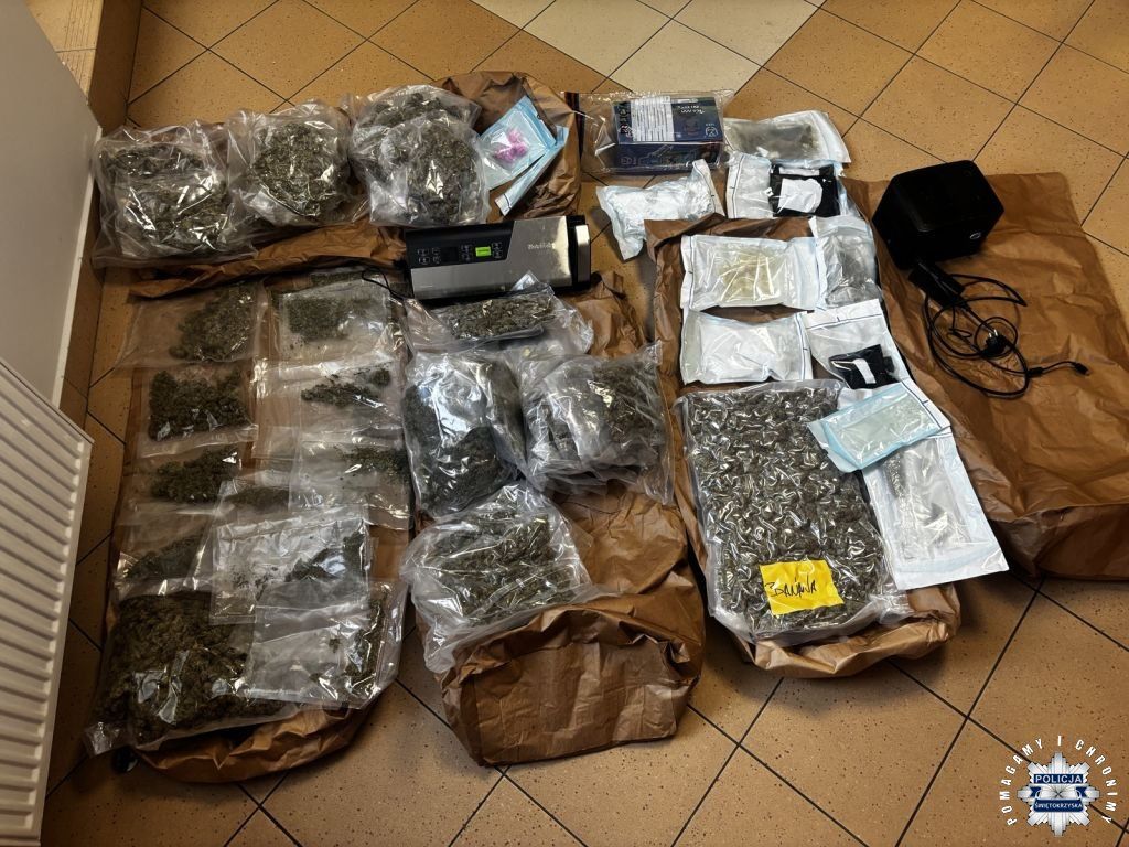 Świętokrzyscy policjanci rozbili narkotykowy proceder.