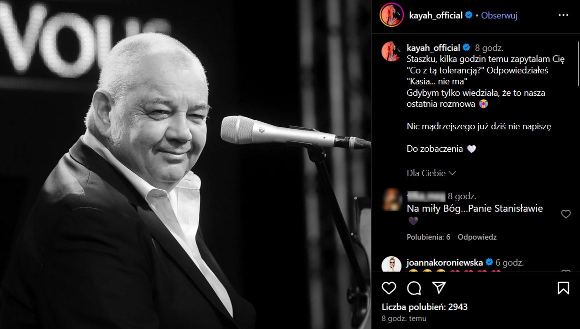 Kayah o ostatniej rozmowie ze Stanisławem Soyką