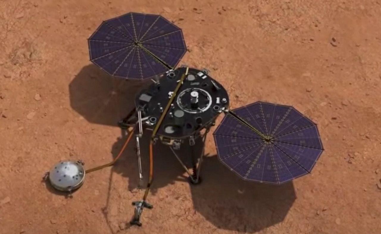 NASA kończy część misji. Polski kret HP3 przestał kopać na Marsie