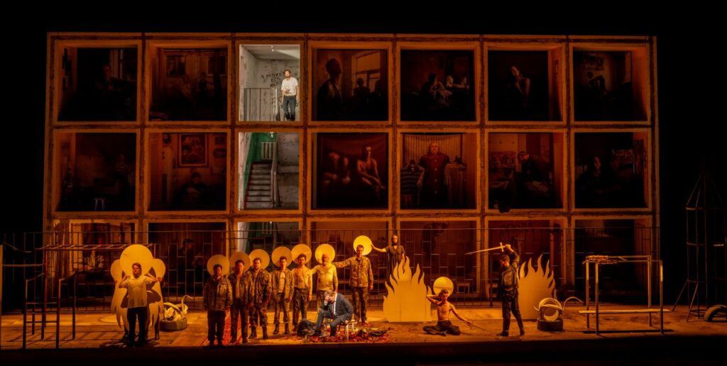 Tomasz Konieczny jako Borys Godunow w Dutch National Opera © Marc Borggreve