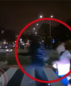 Nagle wbiegła przed maskę. Pociągnęła za sobą dziecko