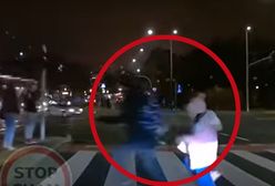 Nagle wbiegła przed maskę. Pociągnęła za sobą dziecko