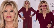 79-letnia Amanda Lear flirtuje z obiektywami na gali w Mediolanie