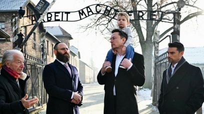 Elon Musk odwiedził Auschwitz-Birkenau. Miliarder przesadził