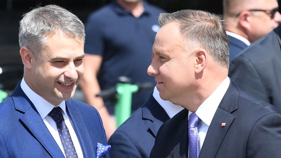 Wicepremier Krzysztof Gawkowski i prezydent Andrzej Duda