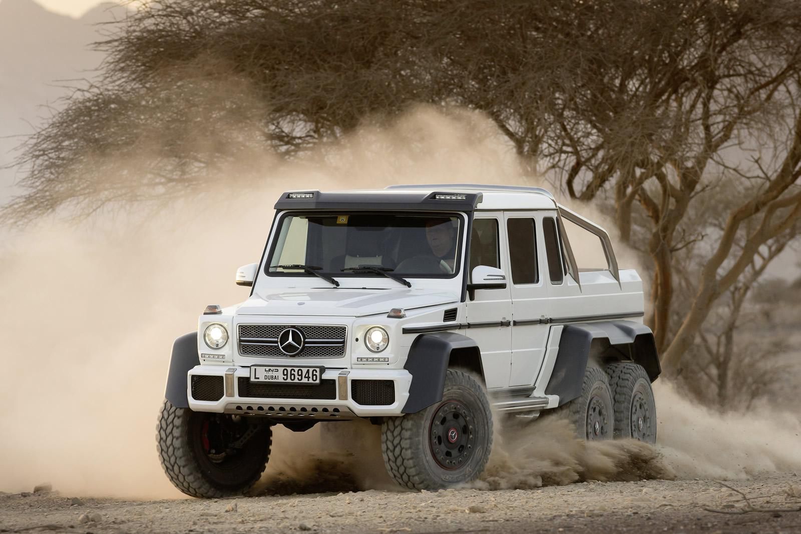 Mercedes-Benz G63 AMG 6x6 - terenowy potwór [galeria] 18