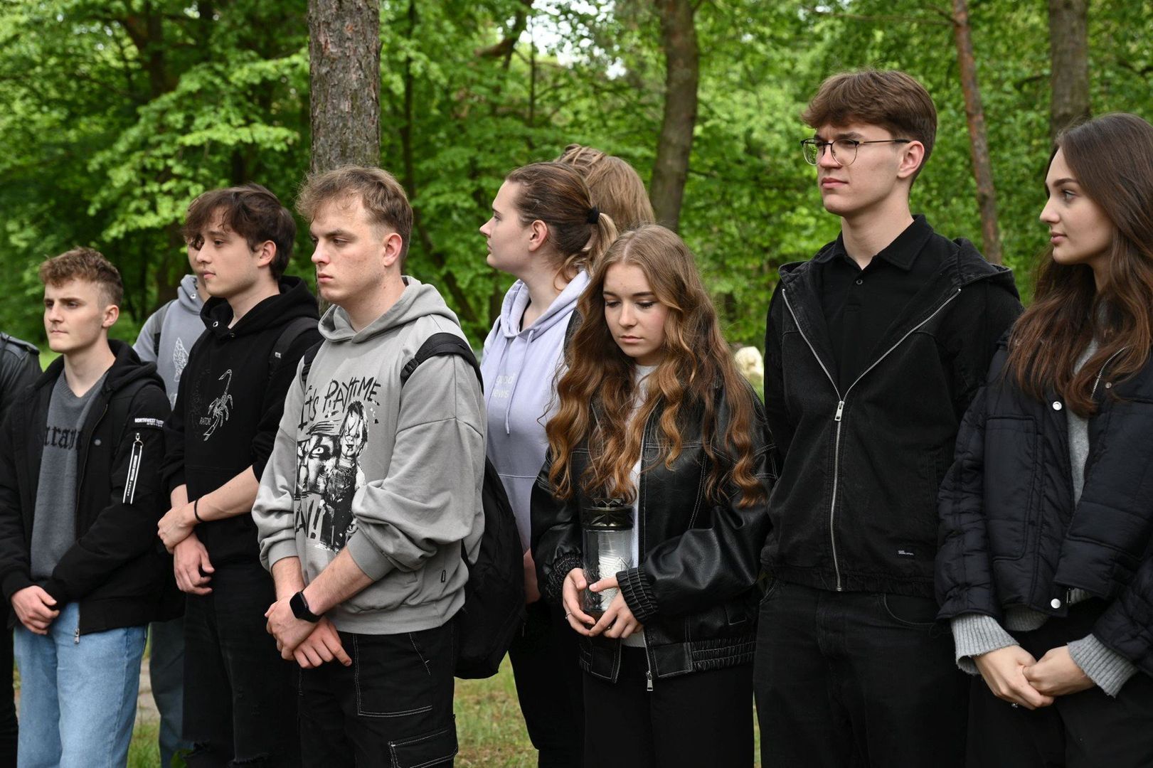 W uroczystości licznie wzięła udział młodzież.