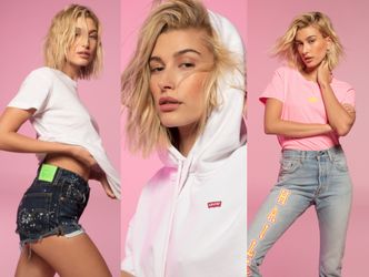 Hailey Bieber uwodzi zgrabną pupą w reklamie kusych dżinsów