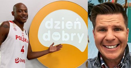"Dzień Dobry TVN". Filip Chajzer gości czarnoskórego sportowca w śniadaniówce: "A myślisz, że DZIEWCZYNY FAKTYCZNIE LUBIĄ BRĄZ?"