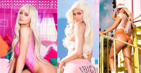 Kylie Jenner wypina pupę w kolorowej sesji (ZDJĘCIA)