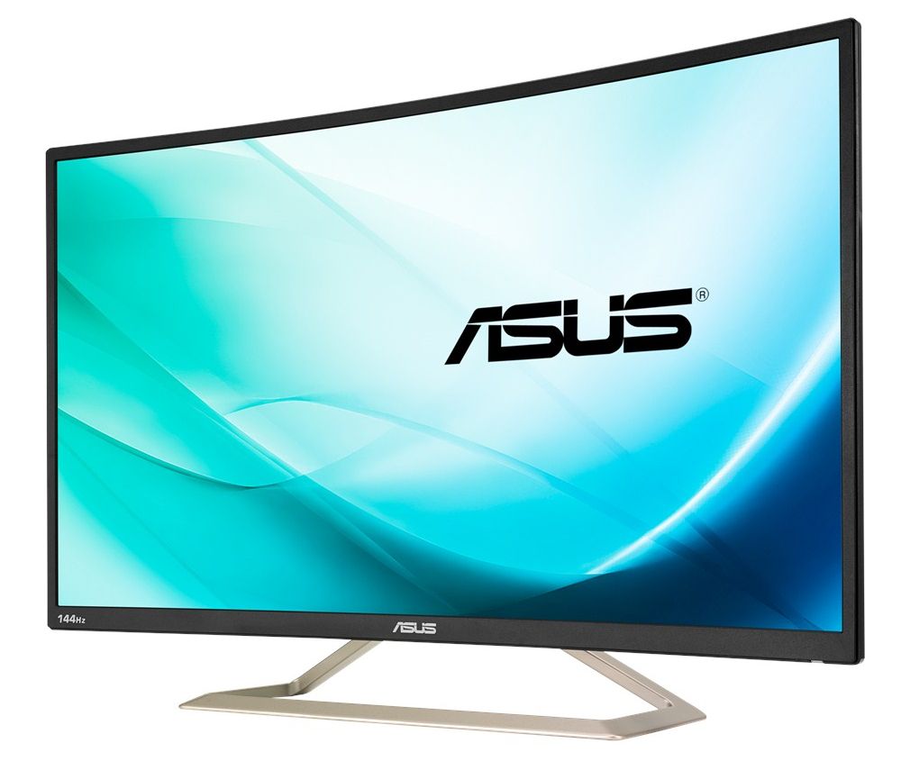 Asus VA326H budżetowy zakrzywiony monitor 31.5” z odświeżaniem 144 Hz