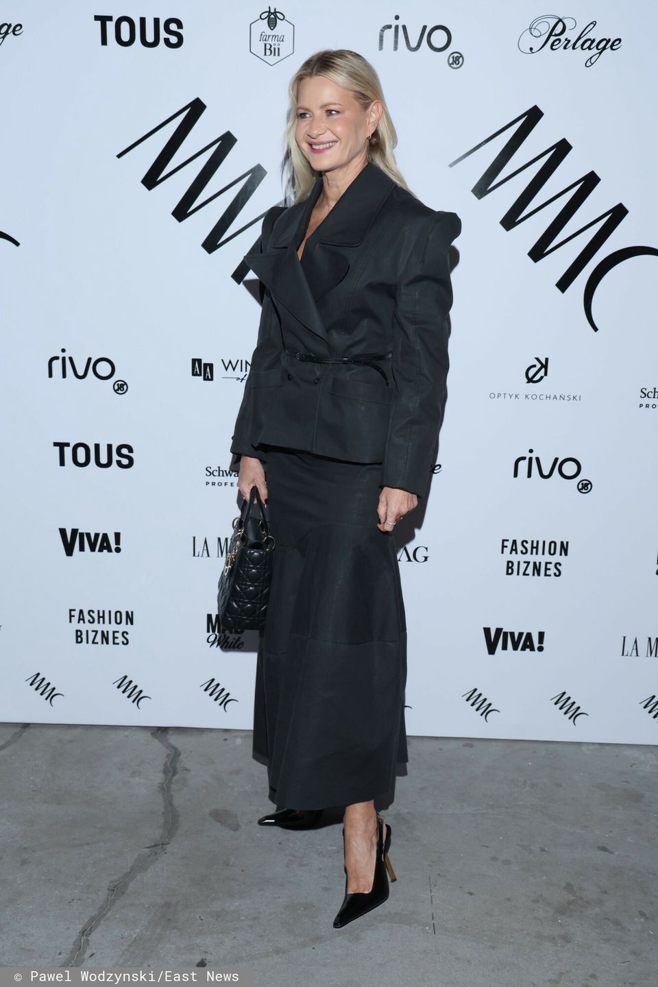 Małgorzata Kożuchowska na pokazie nowej kolekcji MMC