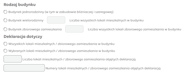 Ponowny wybór budynku