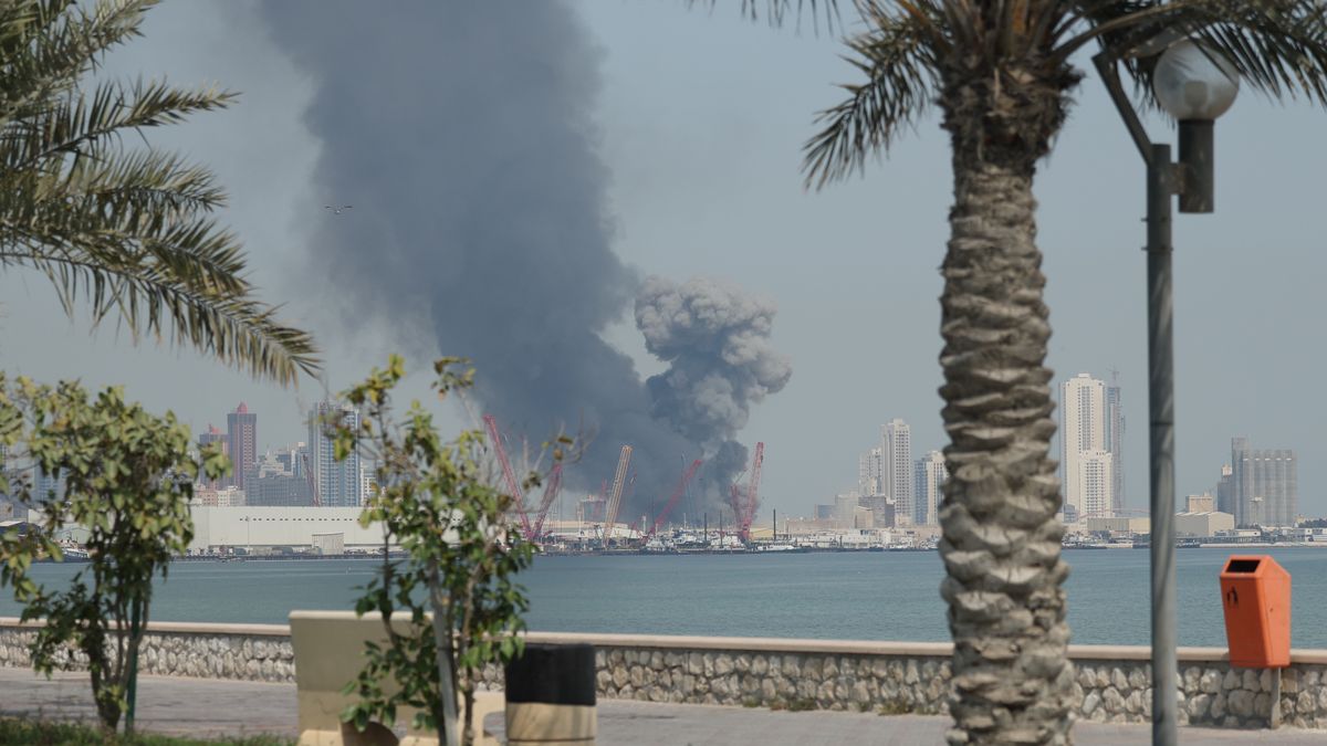 Irański atak na Bahrajn