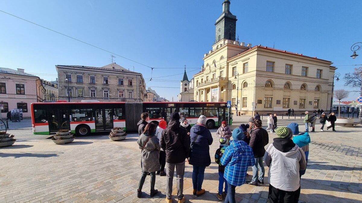 ratusz w Lublinie, przewodnik, turyści